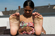 small preview pic number 4 from set 1996 showing Allyoucanfeet model Cataleya